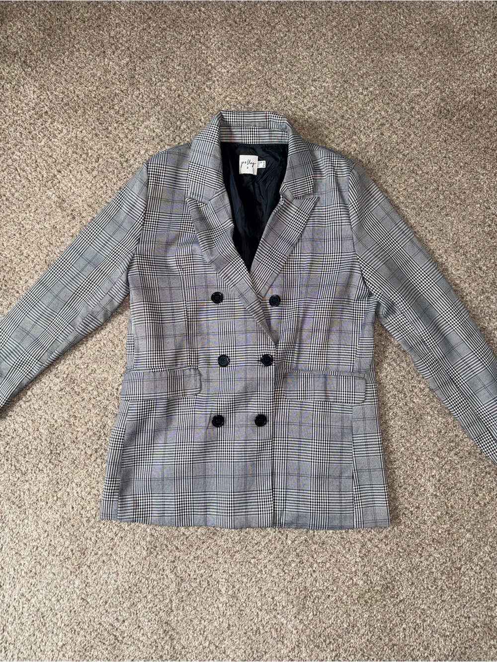 Princess Polly Plaid Blazer